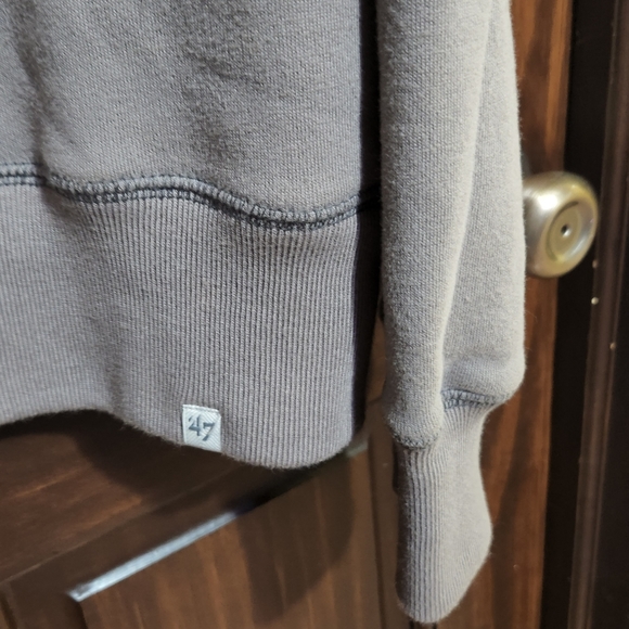 47' Forty Seven Brand White Sox Half Zip Sweater - Picture 3 of 5